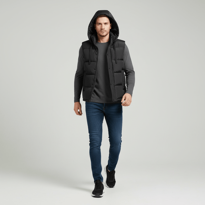 Corlen Men's Urban Puffer Vest | Winter