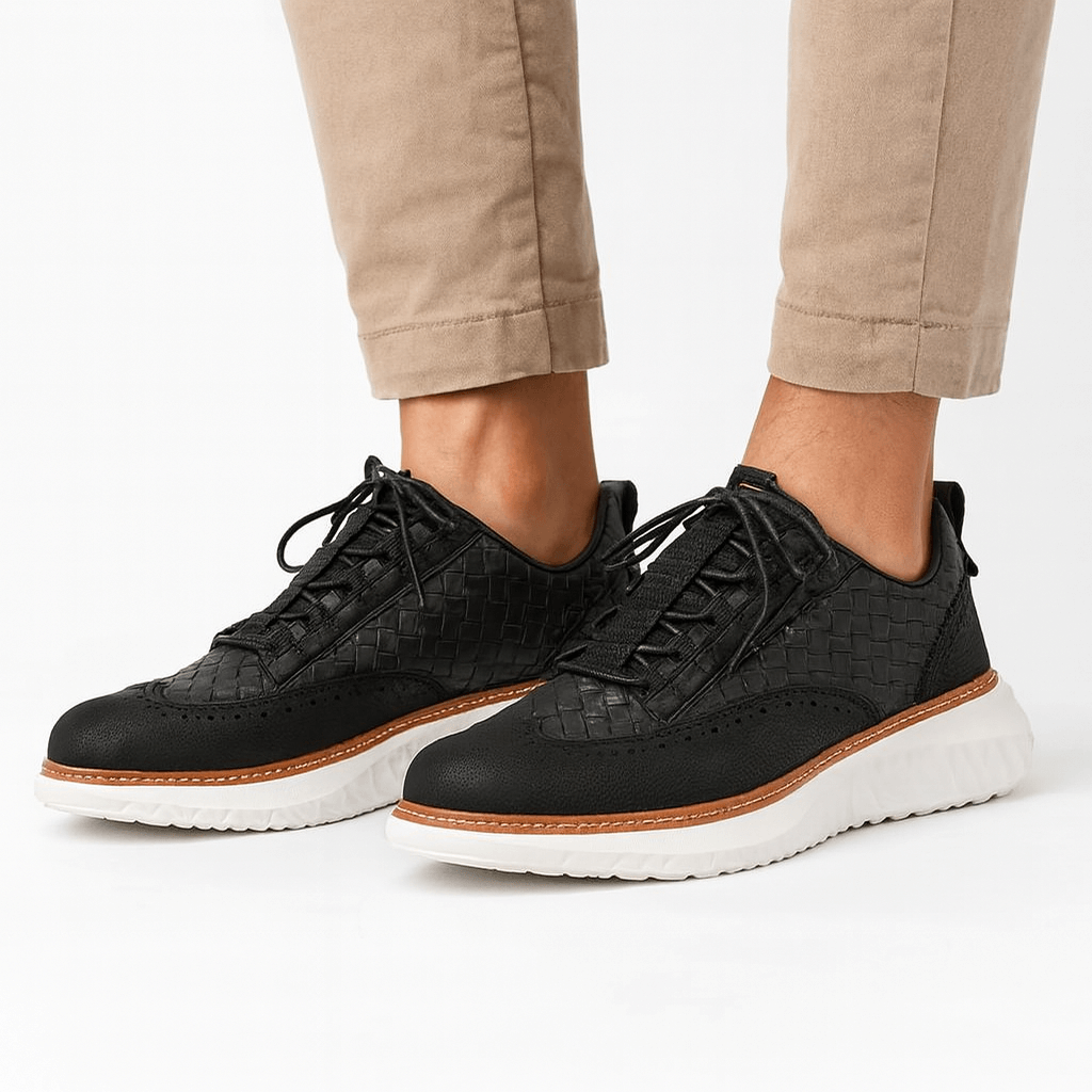 Cortan Life Men's Everyday Leather Sneakers