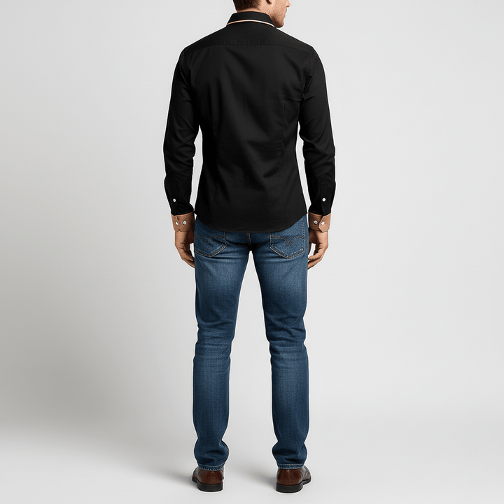 Corven Men’s Smart Casual Button Up Shirt