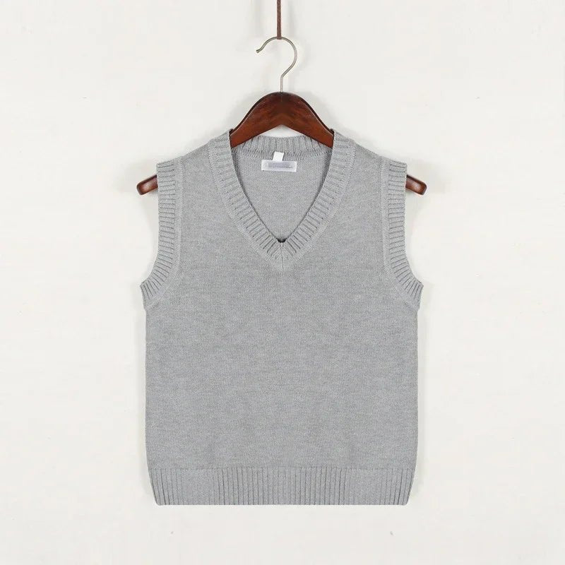 Crofton V-neck Cable Knit Sweater Vest