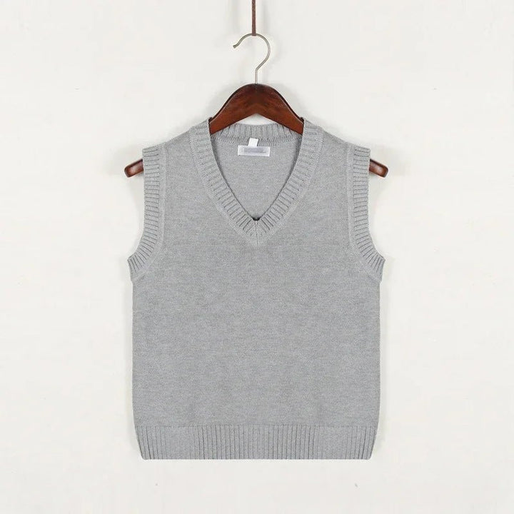 Crofton V-neck Cable Knit Sweater Vest
