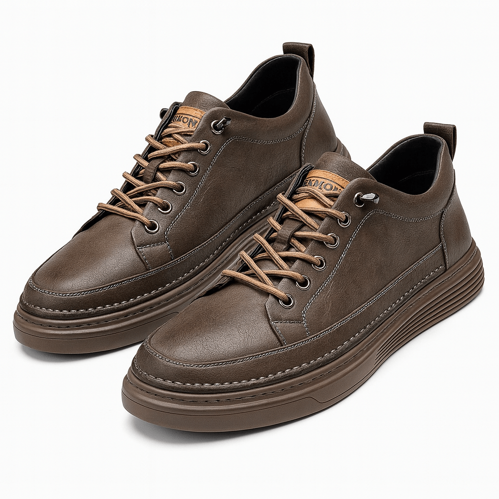Delvaux Leather Sneakers