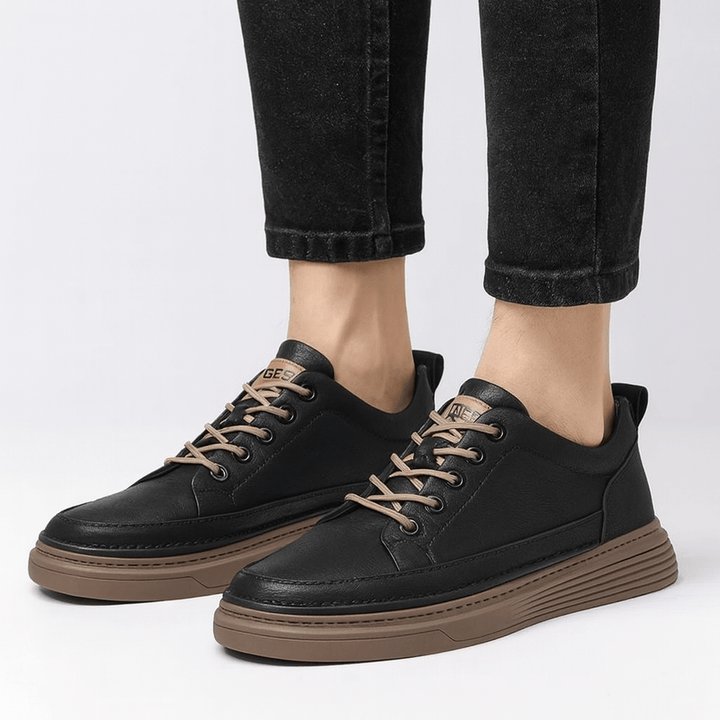 Delvaux Leather Sneakers
