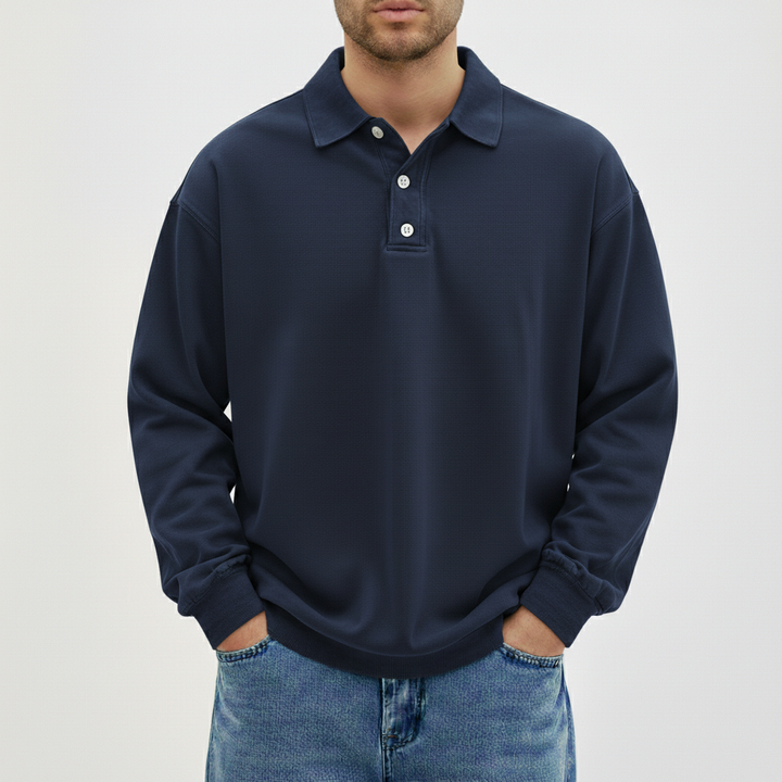 Montclair Men’s Long Sleeve Polo Shirt | Casual