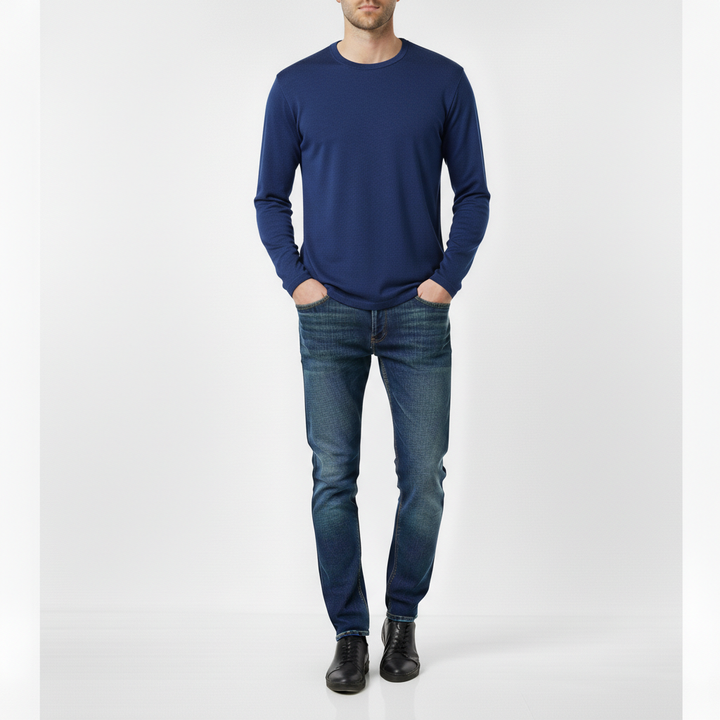 Aurelian Men's Crew Neck Long Sleeve Shirt
