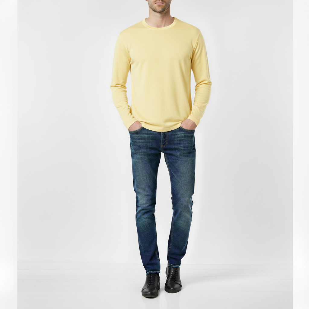Aurelian Men's Crew Neck Long Sleeve Shirt