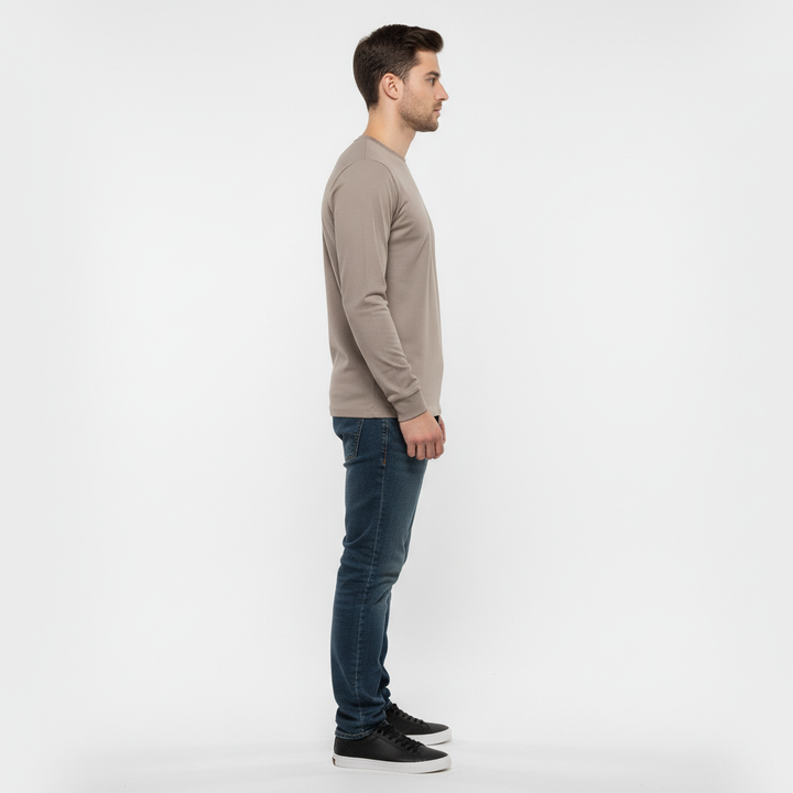 Aurelian Men's Crew Neck Long Sleeve Shirt