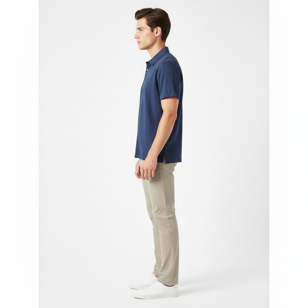 Navier Men's Short Sleeve Polo | Casual