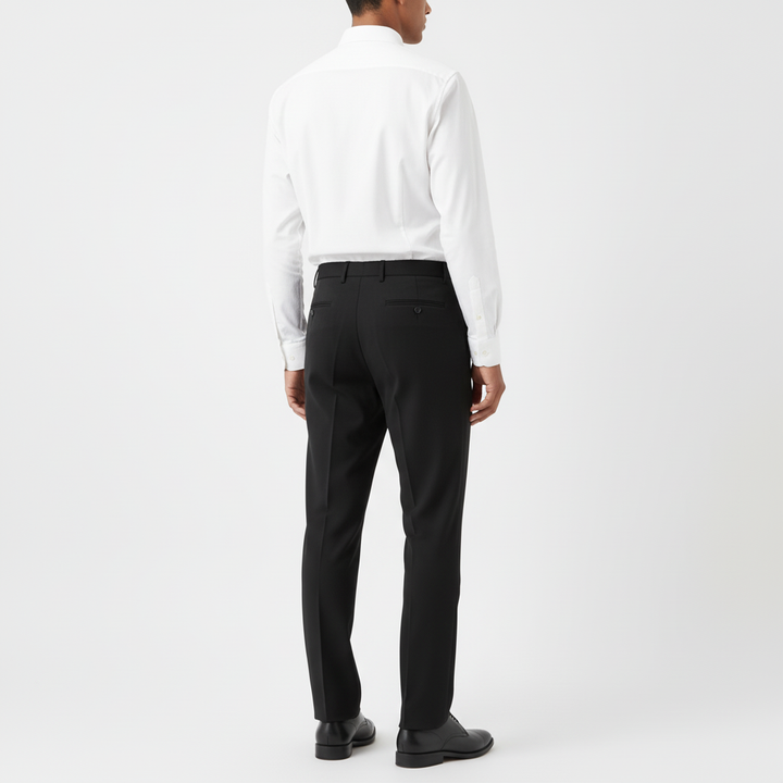 Riverton Men's Pleated Workwear Trousers | Chino