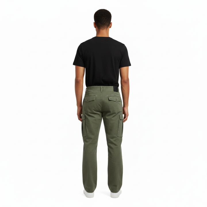 Ironvale Men's Wide Leg Cargo Pants | Baggy