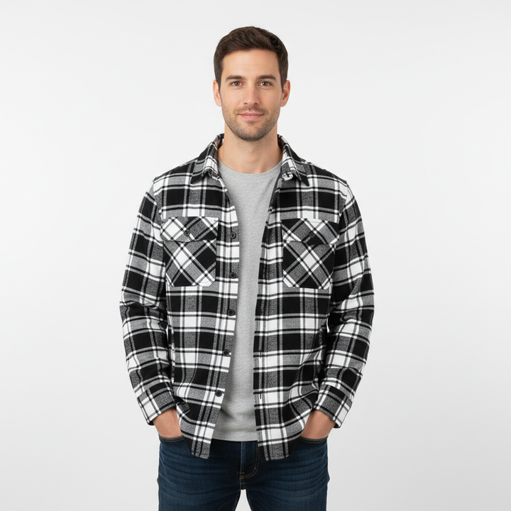 Arden Men's Long Sleeve Flannel Shirt | Casual