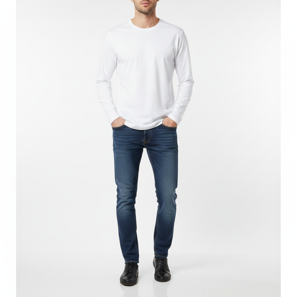 Aurelian Men's Crew Neck Long Sleeve Shirt
