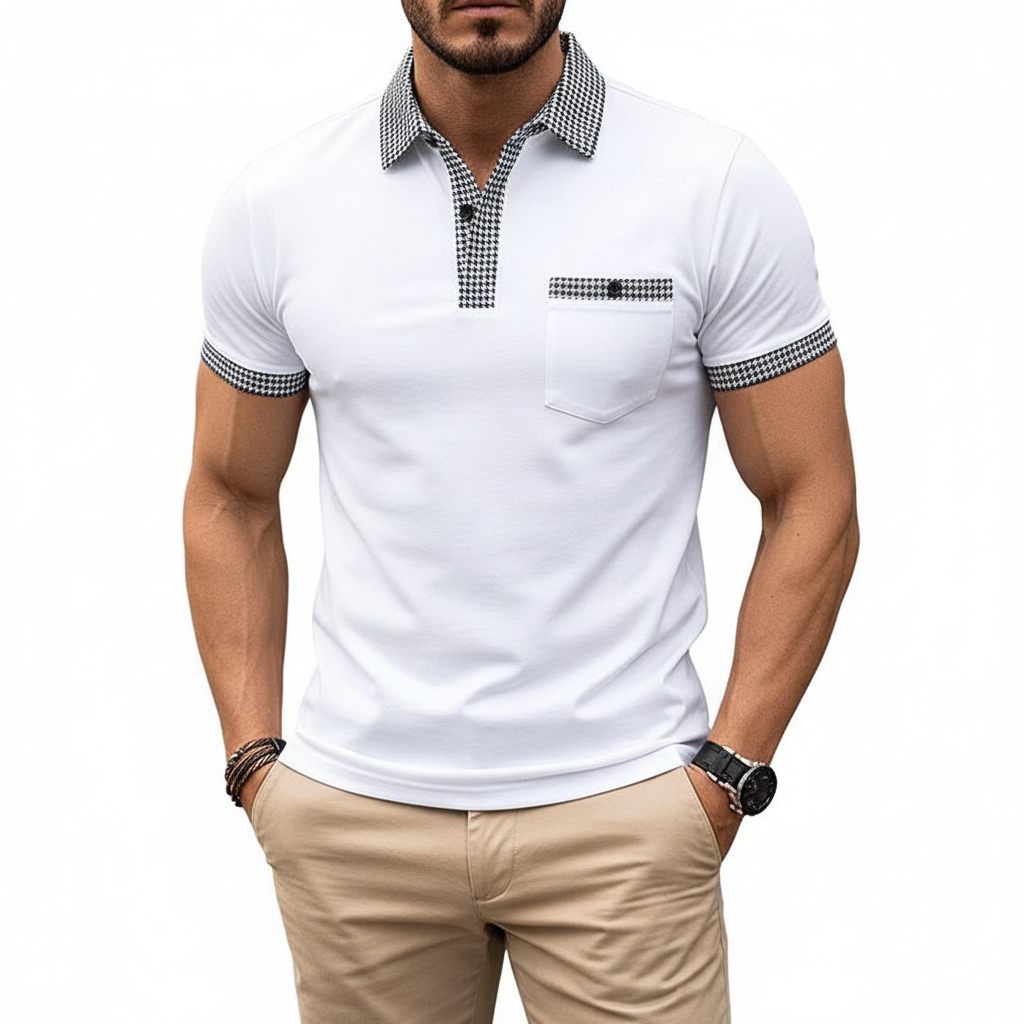 Creston Men's Short Sleeve Polo Shirt | Casual