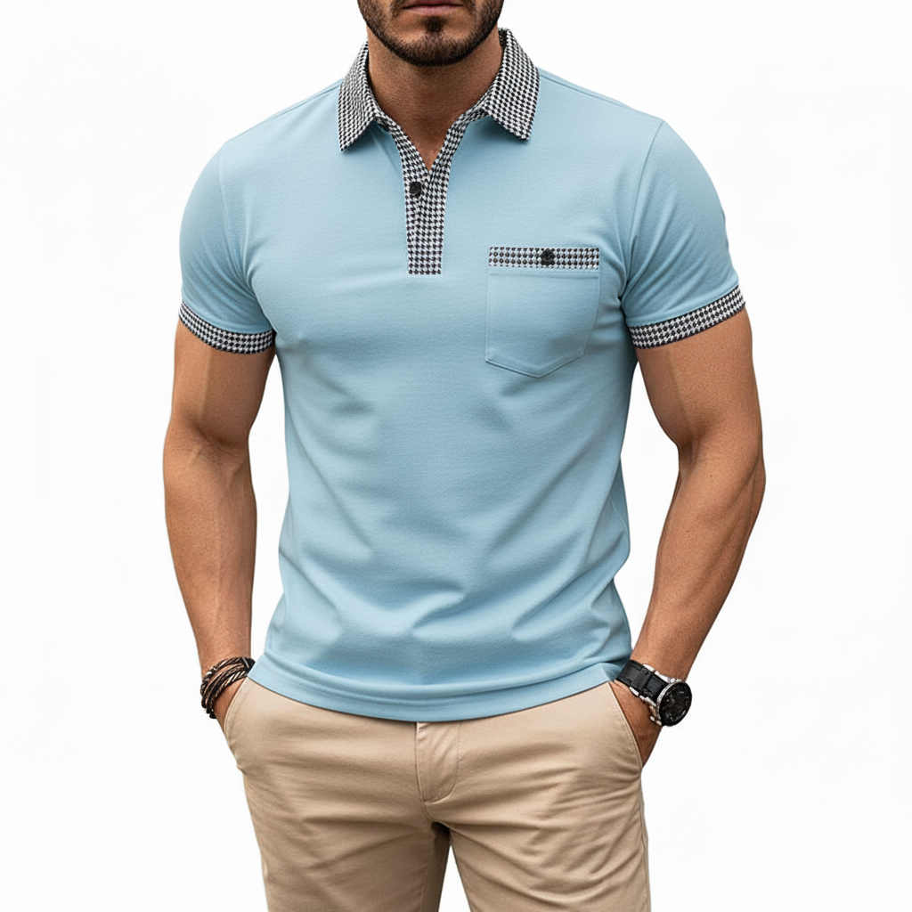 Creston Men's Short Sleeve Polo Shirt | Casual