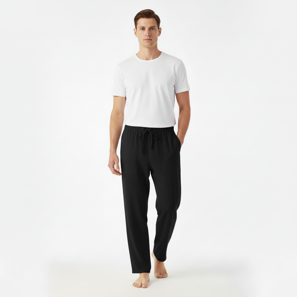 Lunaro Men's Wide Leg Breathable Pants | Lightweight