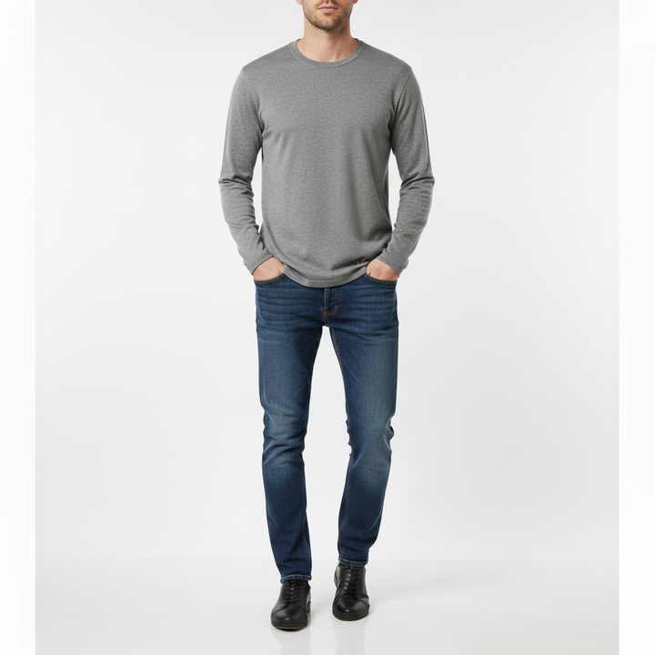 Aurelian Men's Crew Neck Long Sleeve Shirt