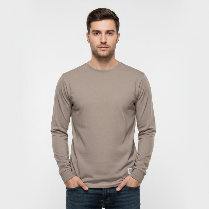 Aurelian Men's Crew Neck Long Sleeve Shirt