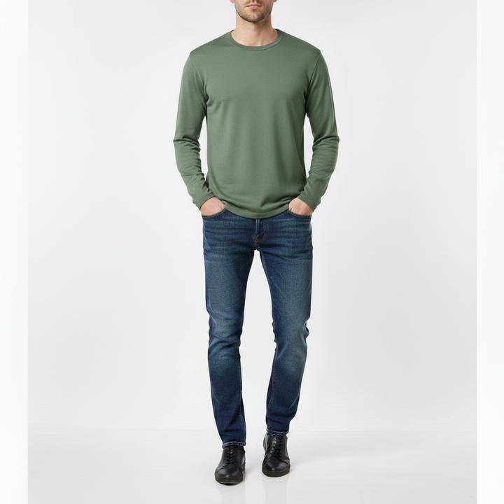 Aurelian Men's Crew Neck Long Sleeve Shirt