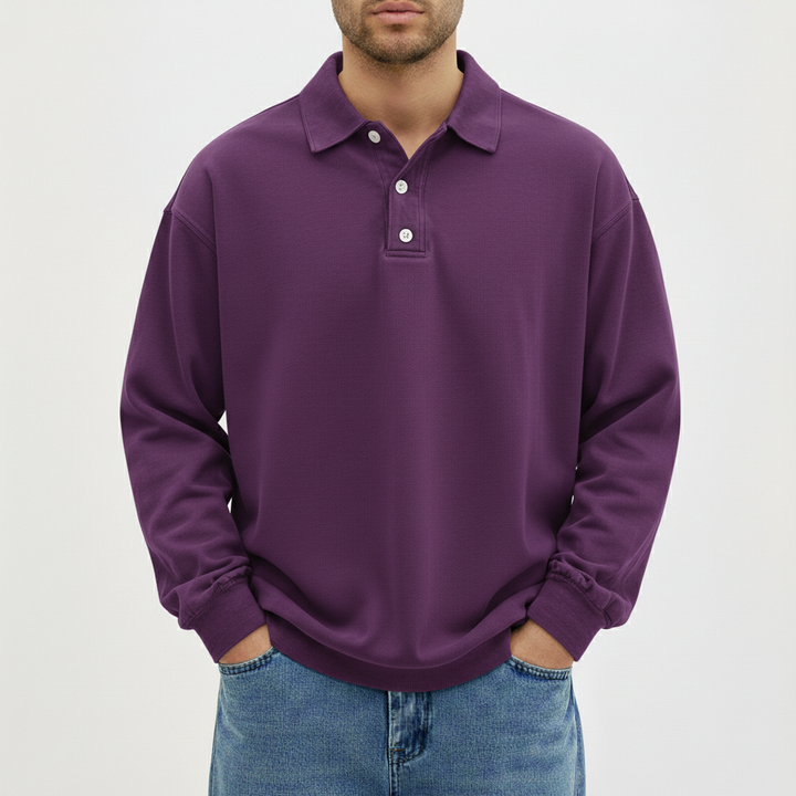 Montclair Men’s Long Sleeve Polo Shirt | Casual