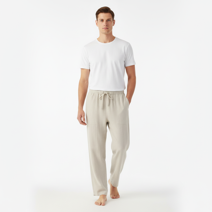 Lunaro Men's Wide Leg Breathable Pants | Lightweight