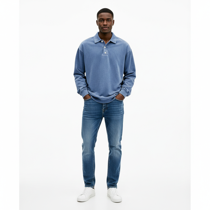Montclair Men’s Long Sleeve Polo Shirt | Casual