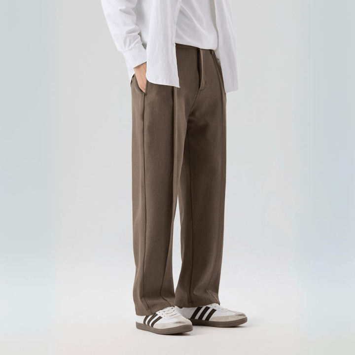 Elston Men's Pleated Trousers