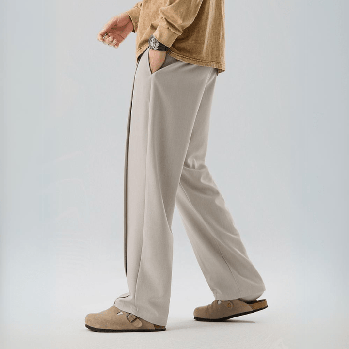 Elston Men's Pleated Trousers