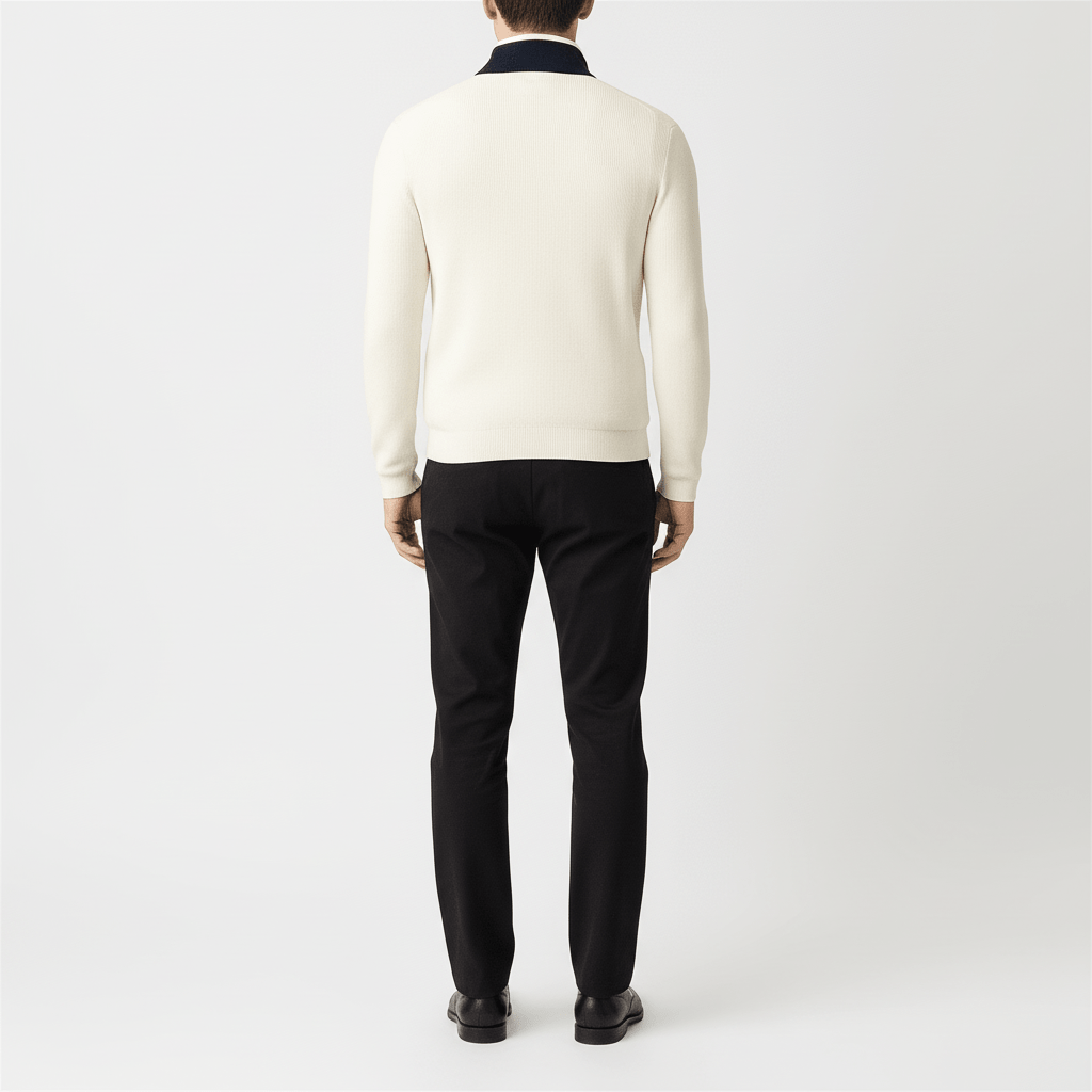 Elston Men's Ribbed Zip Sweater | Winter