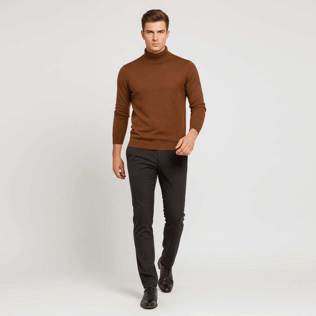 Erwin Men’s Turtleneck Sweater | Winter