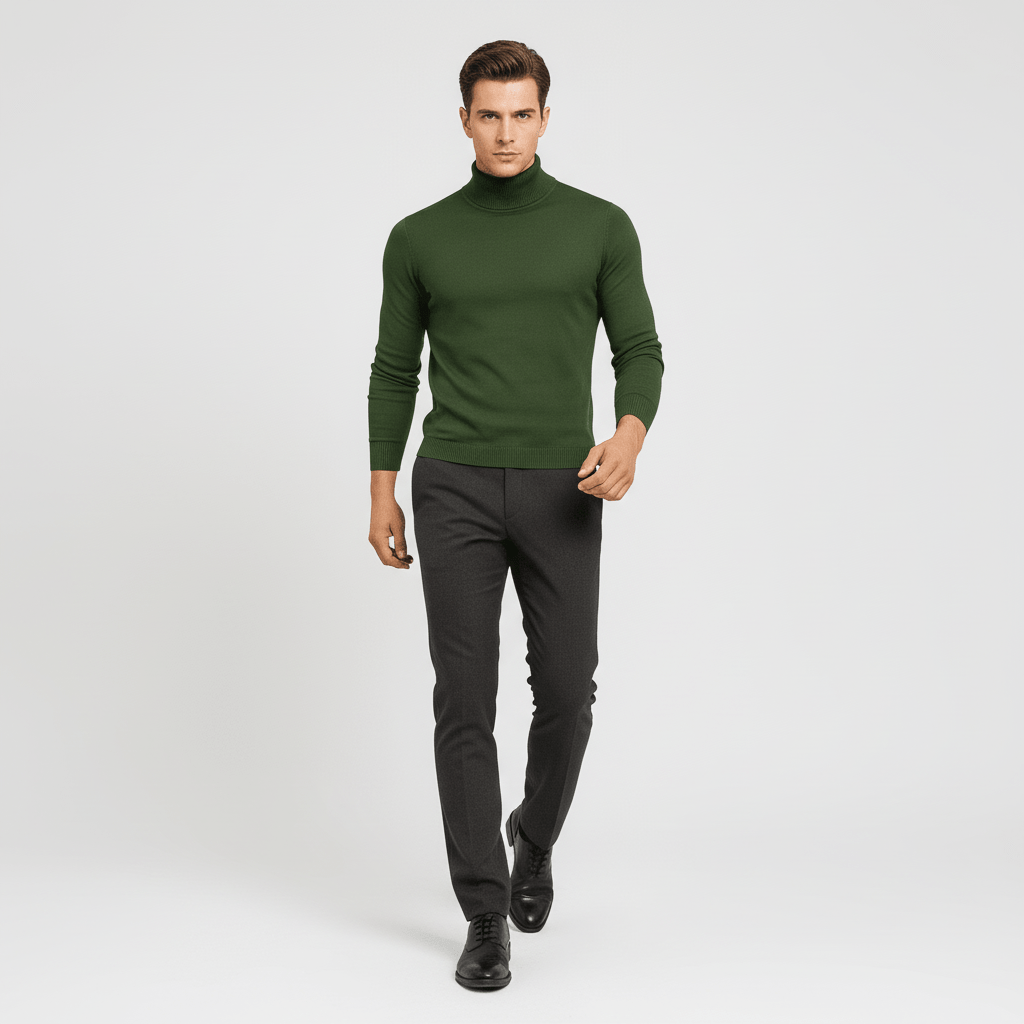 Erwin Men’s Turtleneck Sweater | Winter