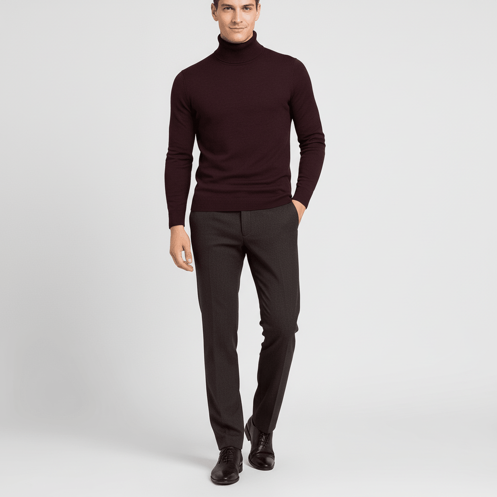 Erwin Men’s Turtleneck Sweater | Winter