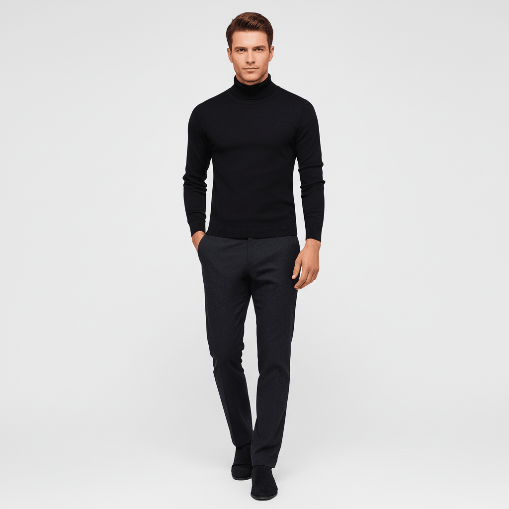 Erwin Men’s Turtleneck Sweater | Winter