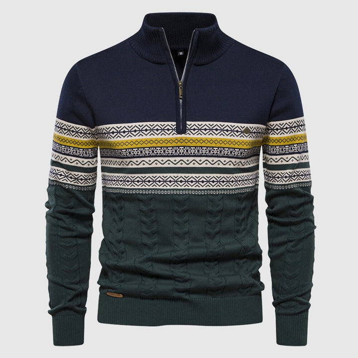 Frostmark Men's Half Zip Sweater