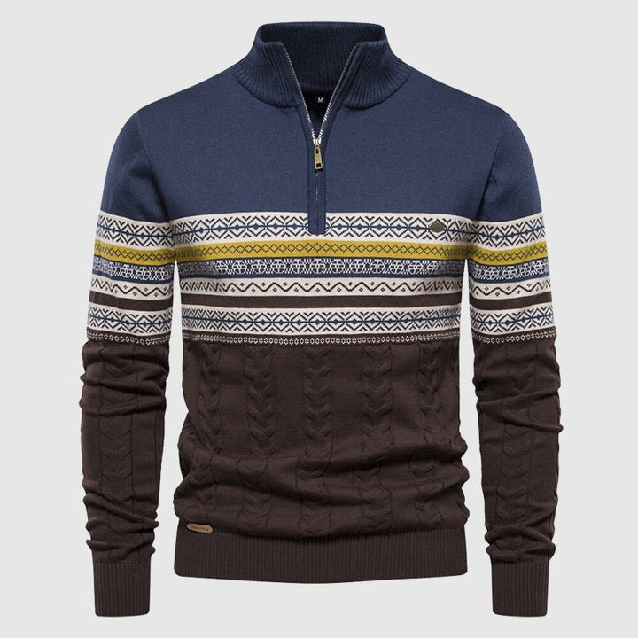 Frostmark Men's Half Zip Sweater