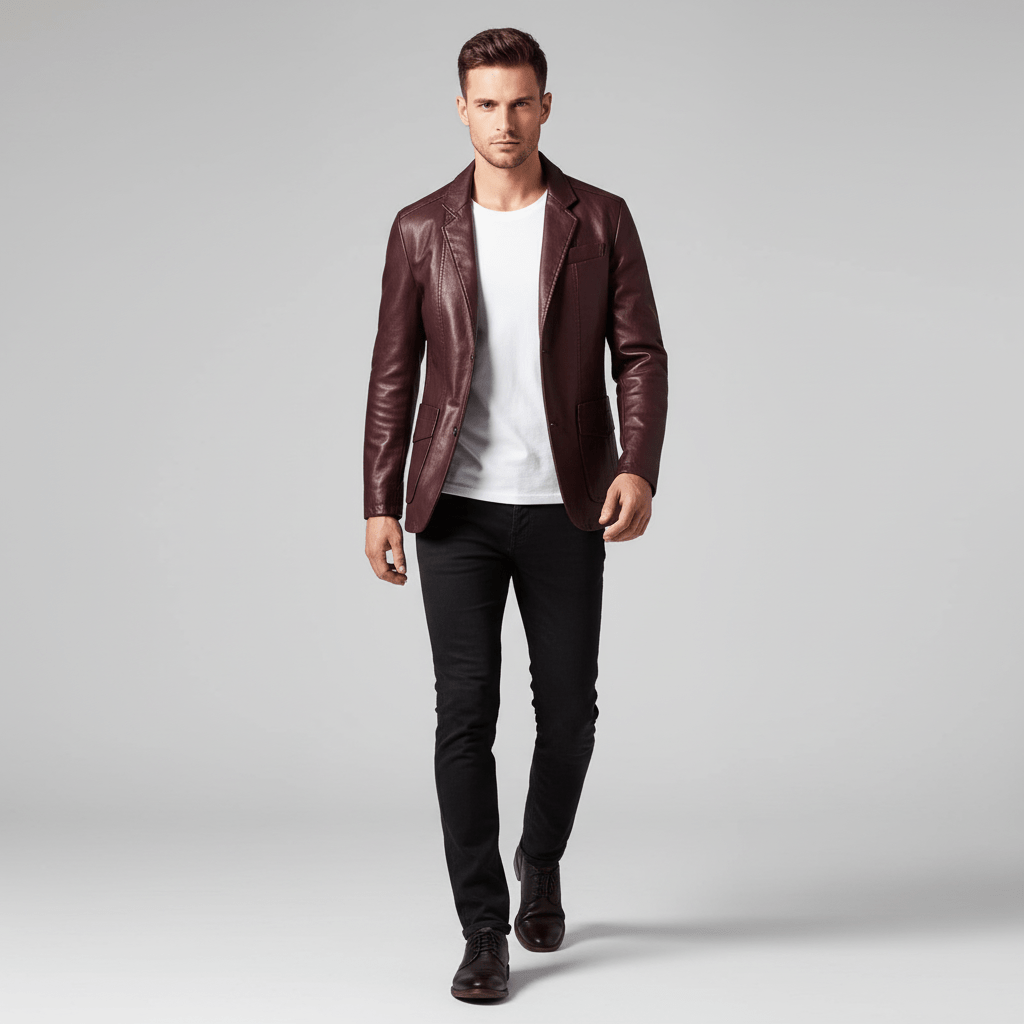 Hawthorne Men’s Leather Sport Jacket | Winter
