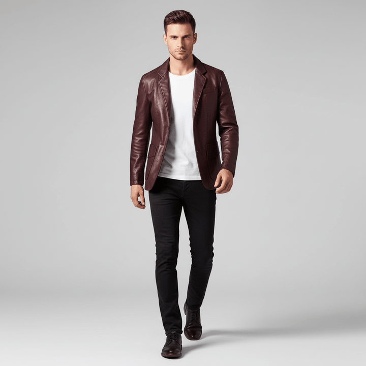 Hawthorne Men’s Leather Sport Jacket | Winter