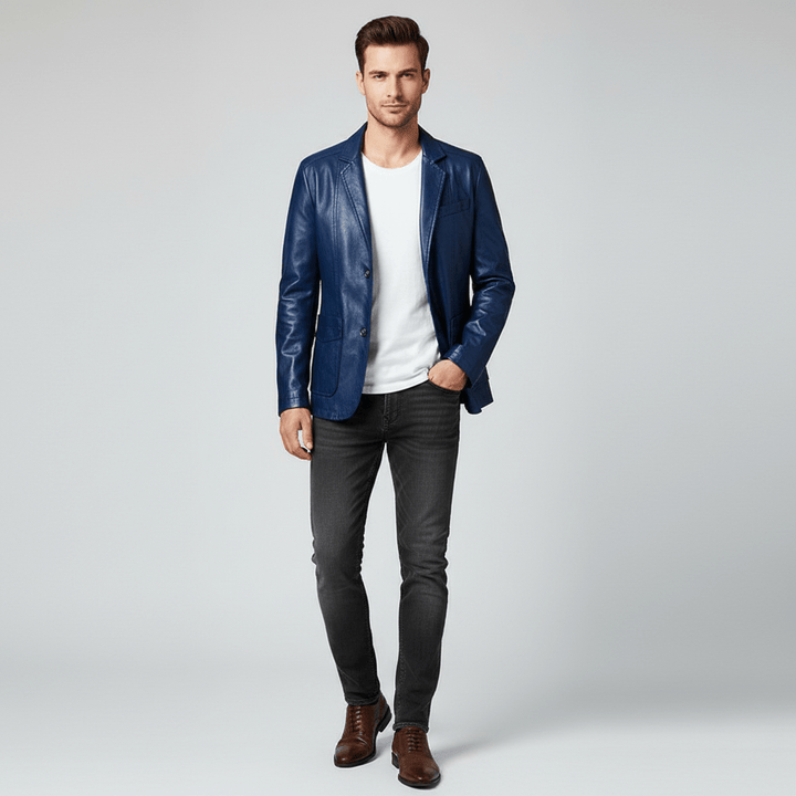 Hawthorne Men’s Leather Sport Jacket | Winter