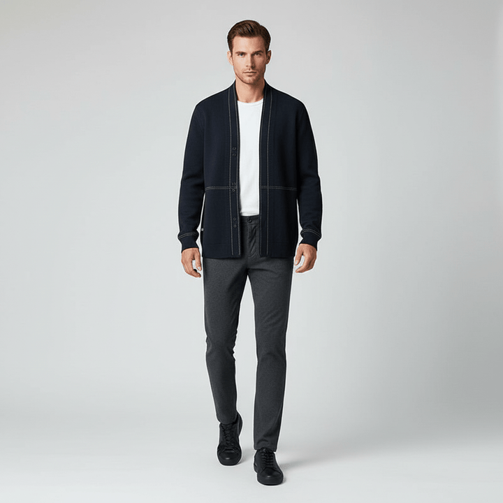 Kaze Men's Everyday Wool Cardigan