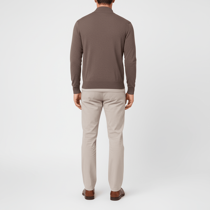 Kellan Men's Knit Zip-Up Sweater