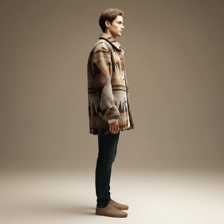 Lurden Men’s Southwestern Knit Sweater | Winter