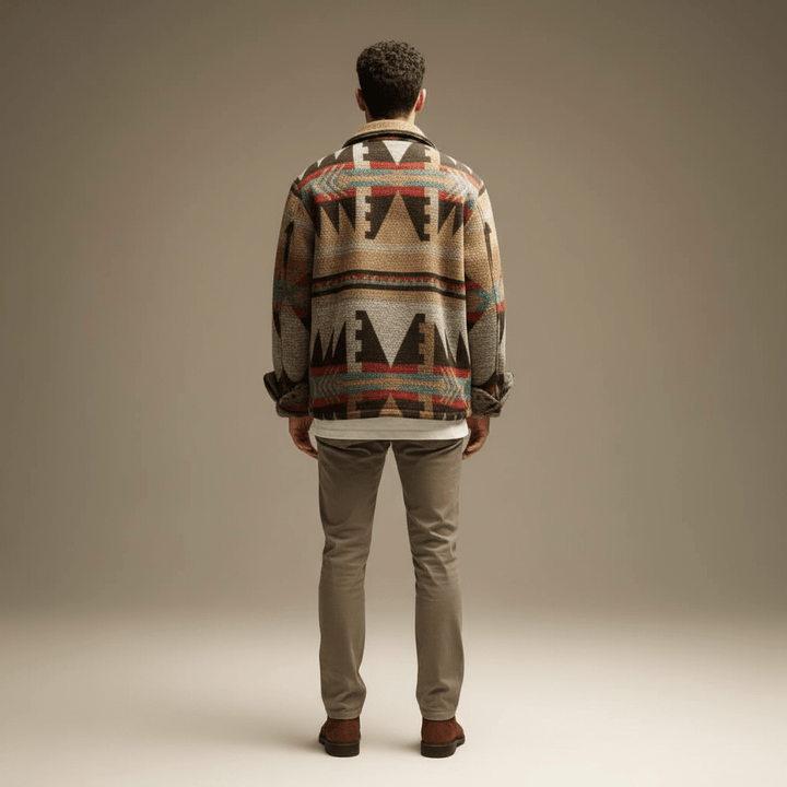 Lurden Men’s Southwestern Knit Sweater | Winter