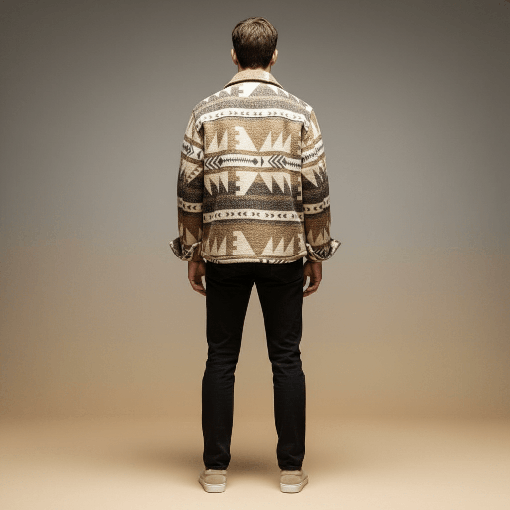 Lurden Men’s Southwestern Knit Sweater | Winter