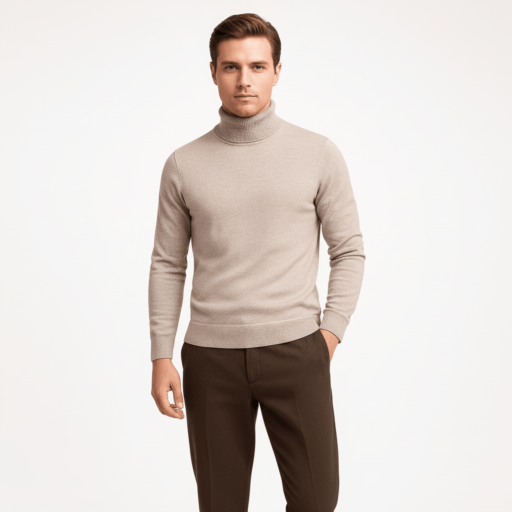 Marcon Men's Turtleneck Sweater | Winter