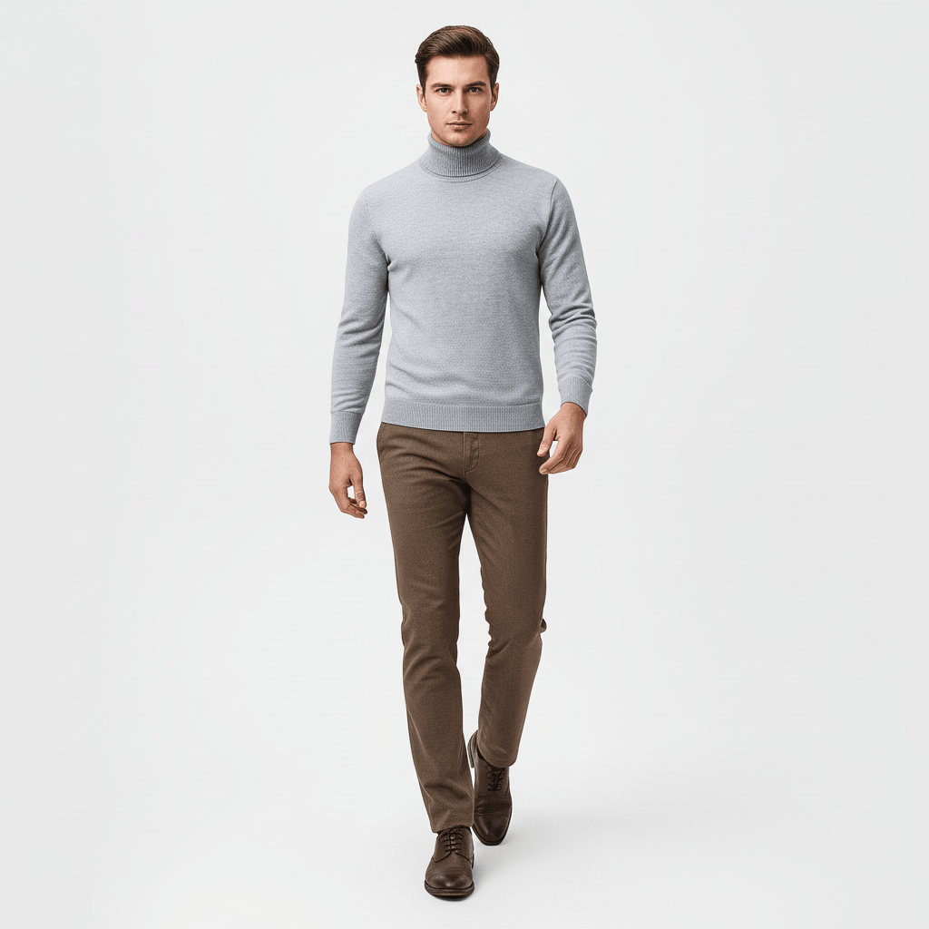 Marcon Men's Turtleneck Sweater | Winter
