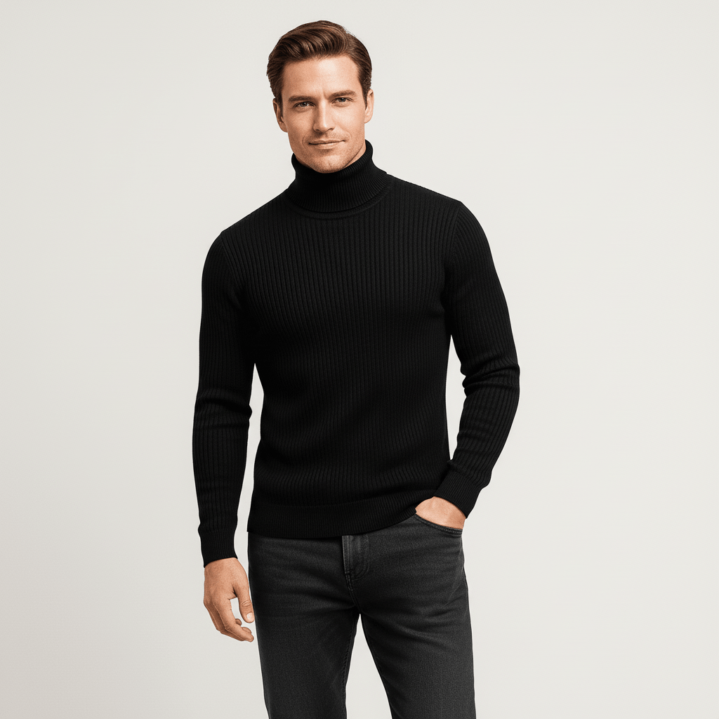 Marcon Men's Turtleneck Sweater | Winter