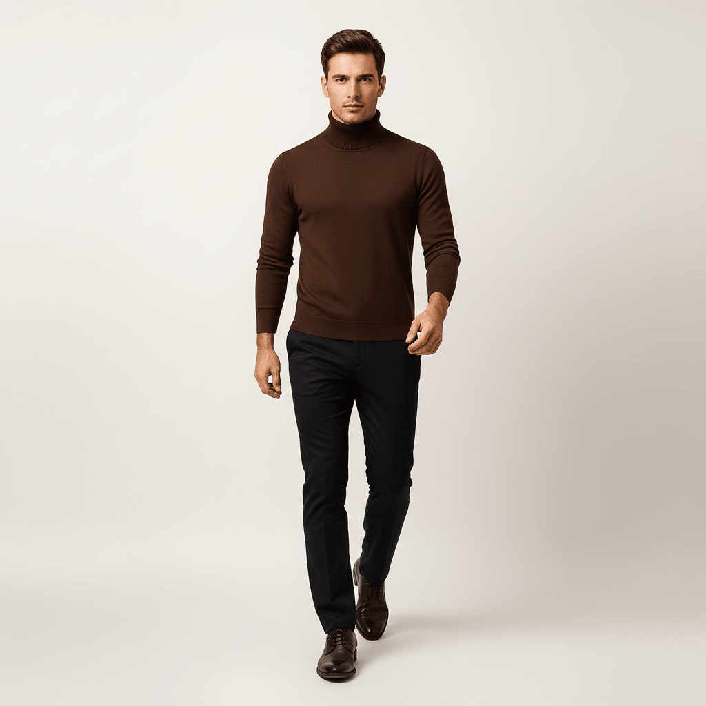 Marcon Men's Turtleneck Sweater | Winter