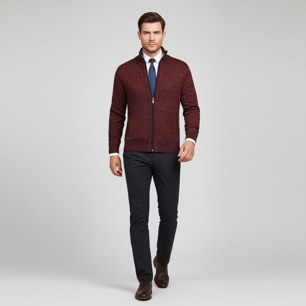 Marlow Men's Zip Sweater Jacket | Winter