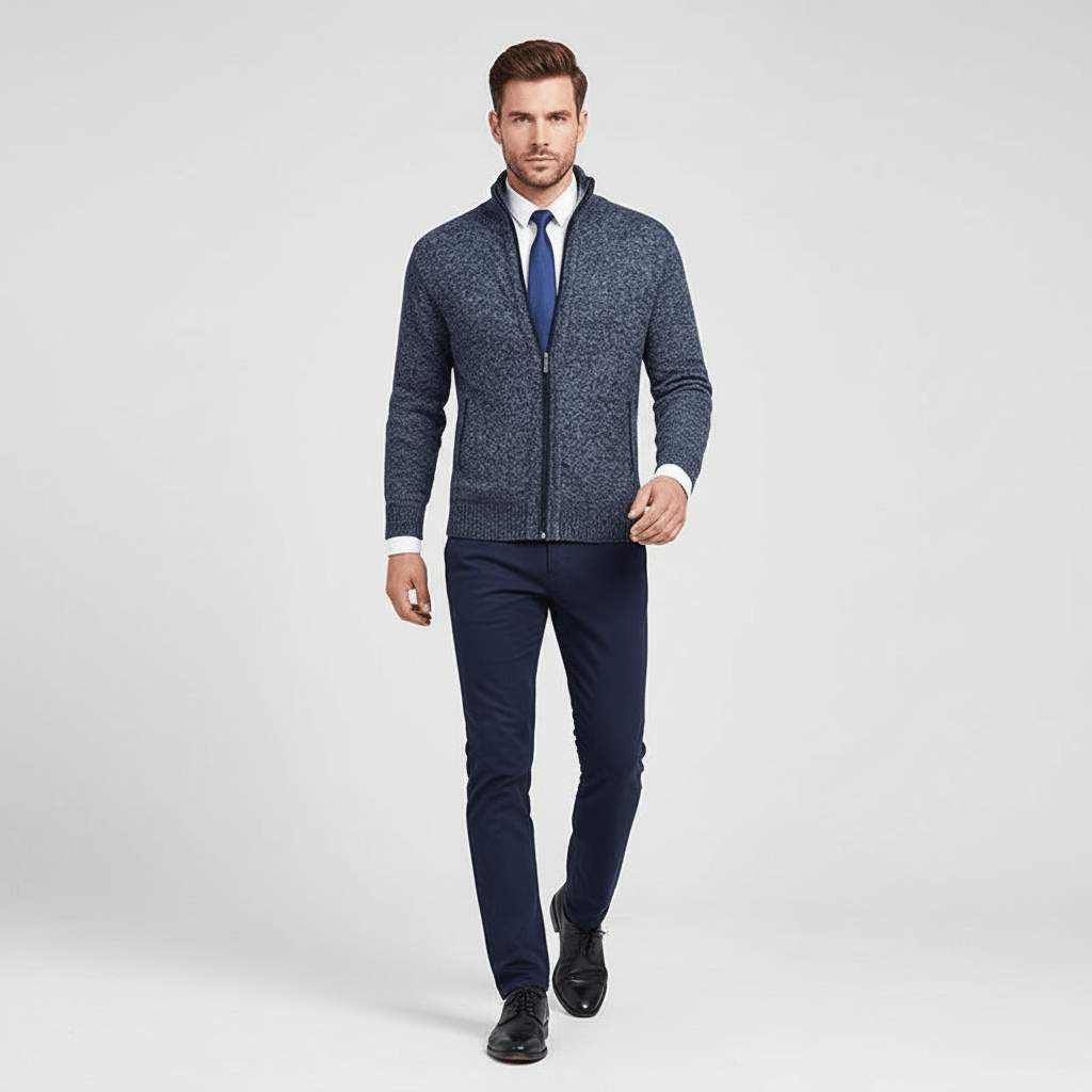 Marlow Men's Zip Sweater Jacket | Winter