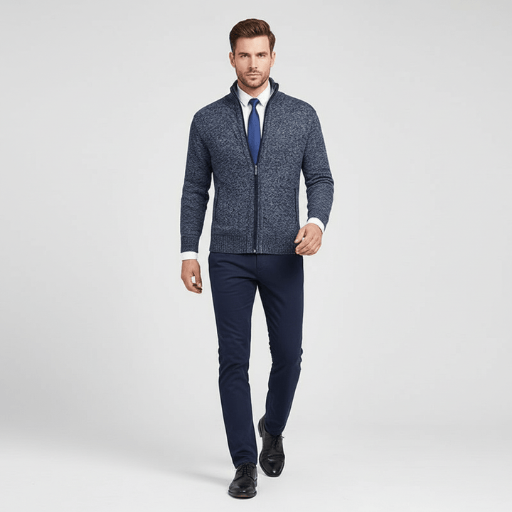Marlow Men's Zip Sweater Jacket | Winter