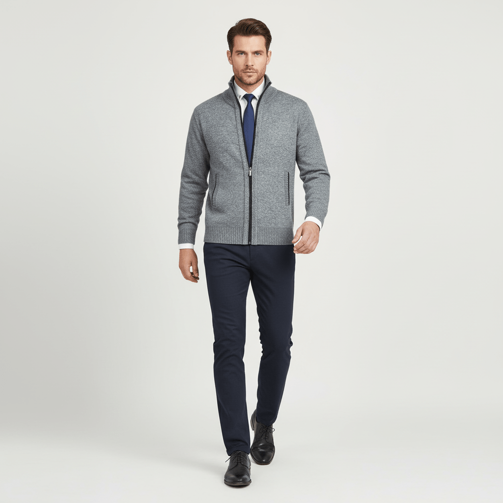 Marlow Men's Zip Sweater Jacket | Winter